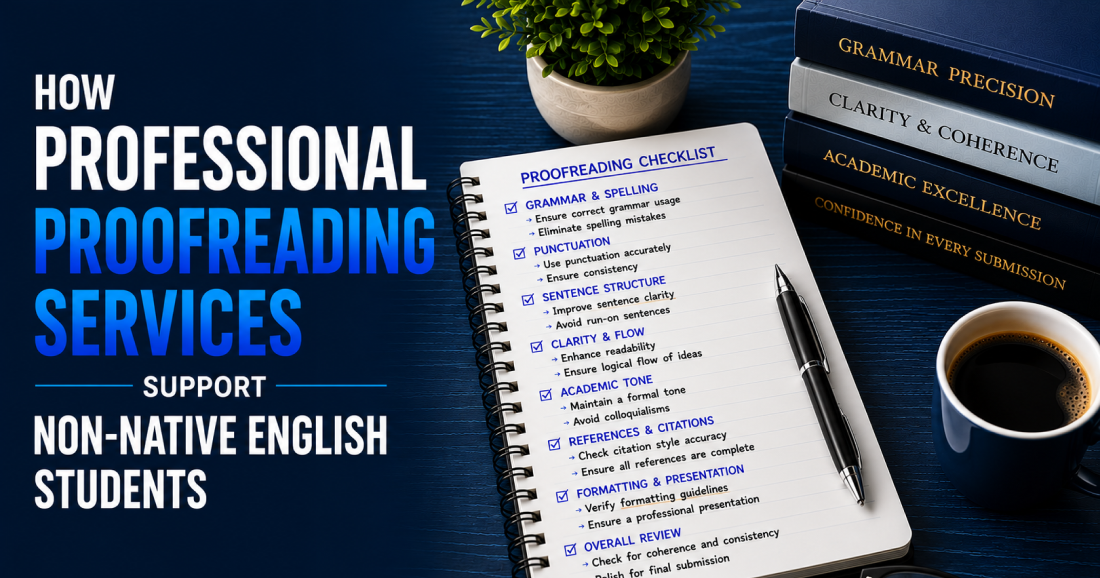 How Professional Proofreading Services Support Non-Native English Students